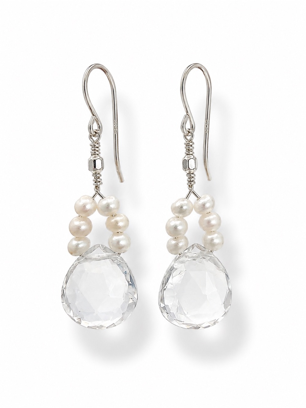 Morning Dew Pearl Garden Earrings